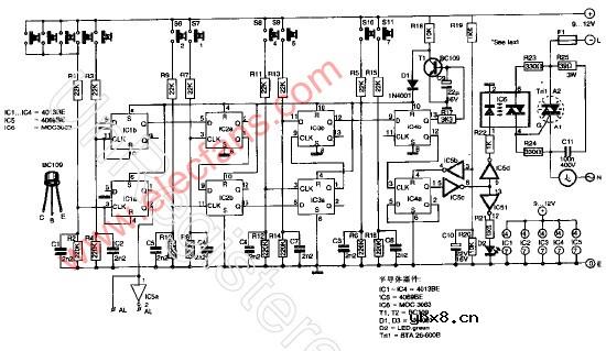 6位编码交流电源开关