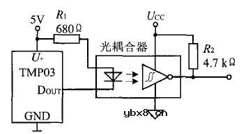 具有整形作用的光耦隔离电路