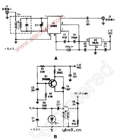 单片晶控变换器