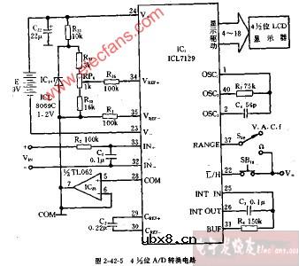 DT940改进型4,1 2位AD转换电路图