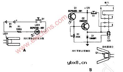 非常简单的红外遥控电路