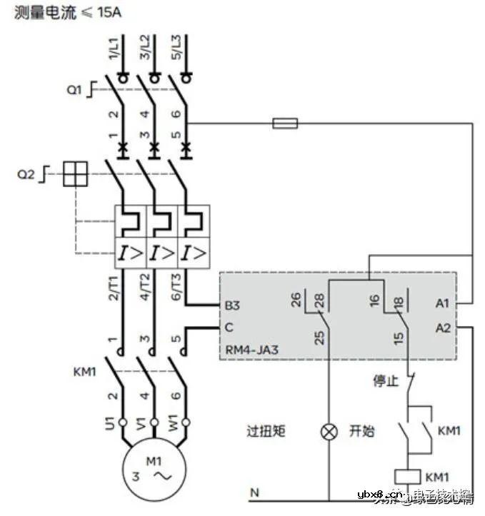 继电器几个典型常用的接线图