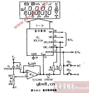 显示驱动电路图