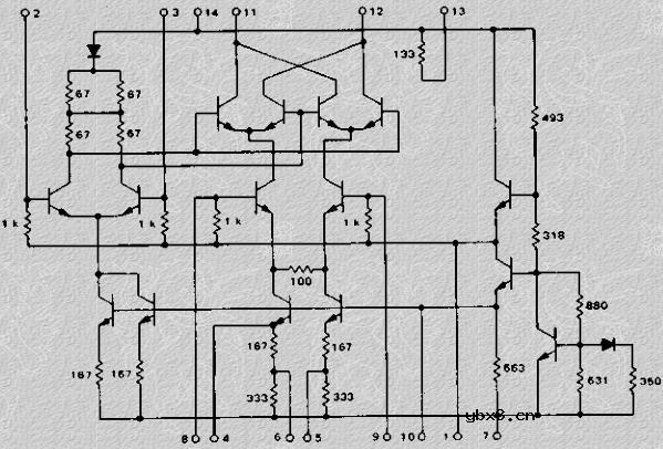 模拟混频器电路原理图
