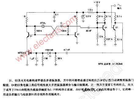 低频晶体振荡器