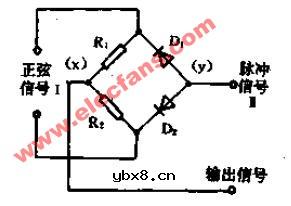 桥式鉴相器电路