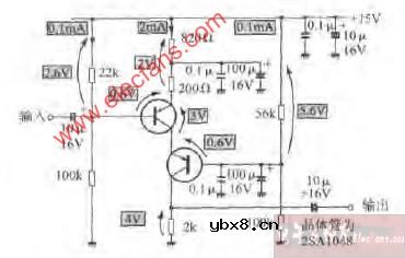 使用PNP晶体管的渥尔曼电路图