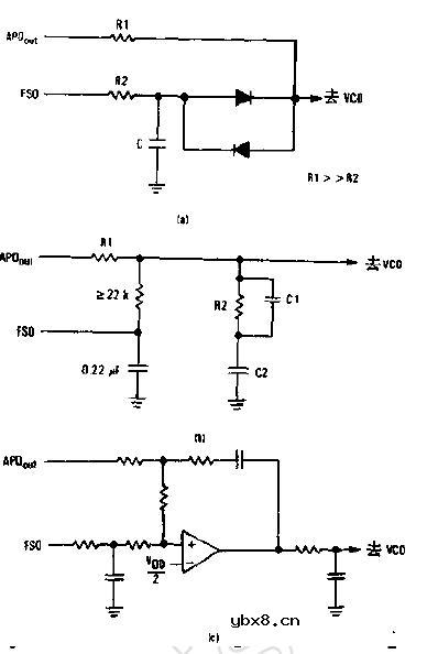 将模拟鉴相器输出与频率牵引输出相结合的方法