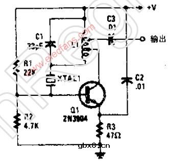 晶控哈特莱振荡器