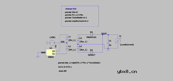 如何使用IS802做隔离电源呢？