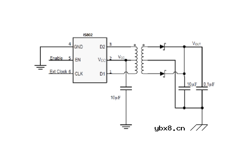 如何使用IS802做隔离电源呢？