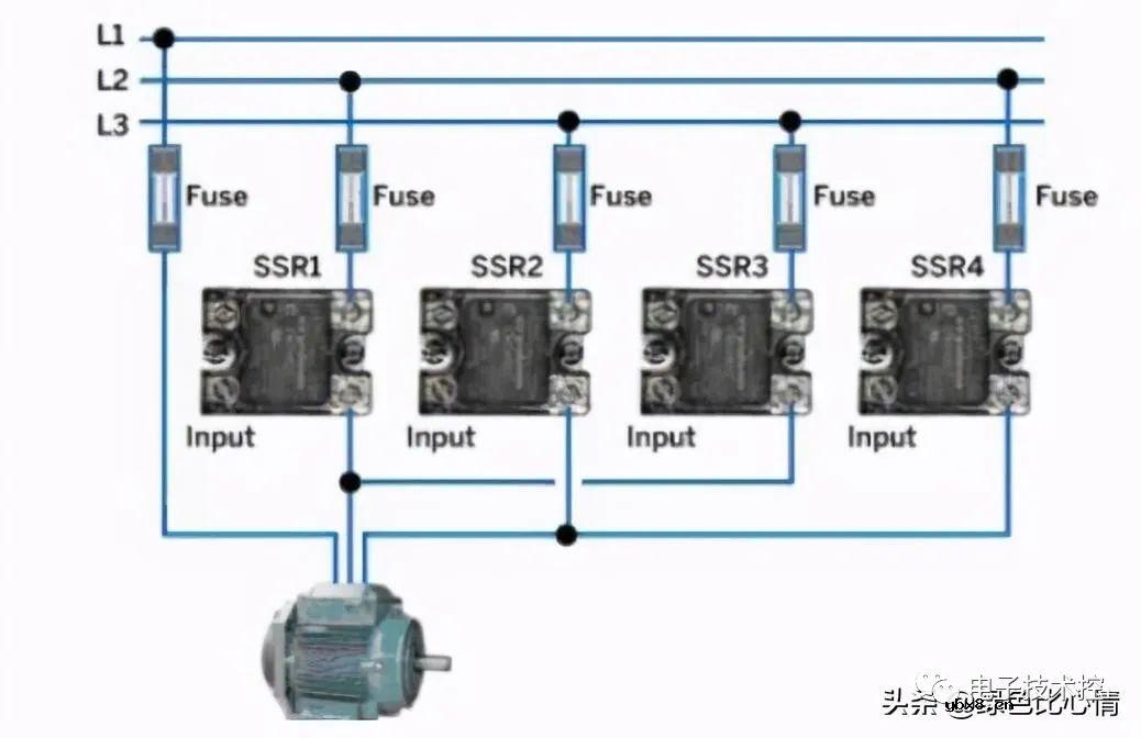 继电器几个典型常用的接线图