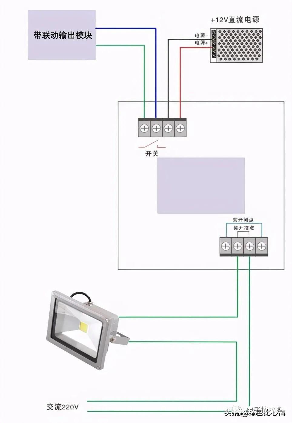 继电器几个典型常用的接线图