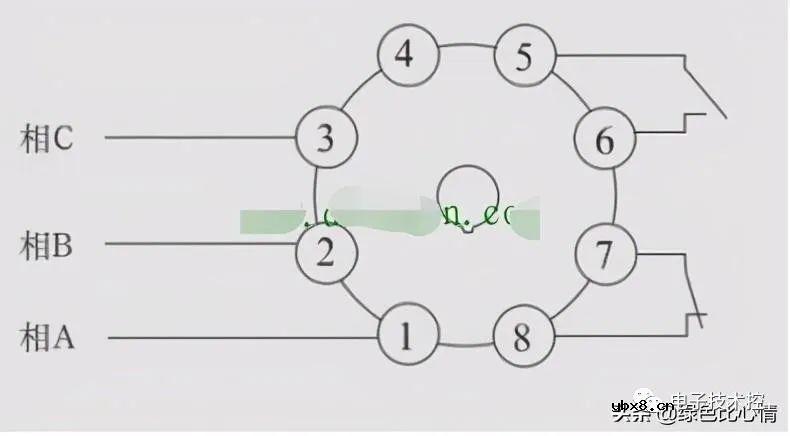 继电器几个典型常用的接线图