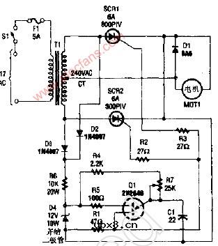 速度控制开关电路