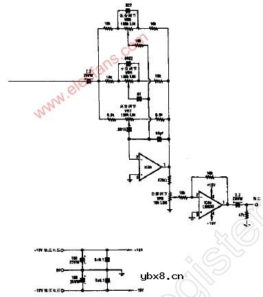 低噪声四通道吉他混音电路（续）