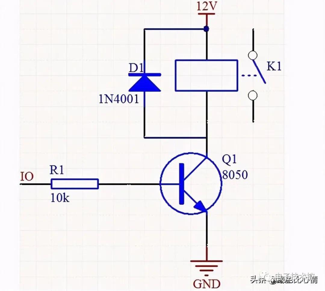 继电器几个典型常用的接线图