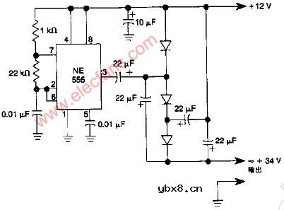 低功率直流三倍压电路