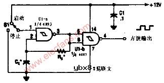 4093CMOS非稳态振荡器