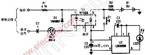 电话通话音提示电路