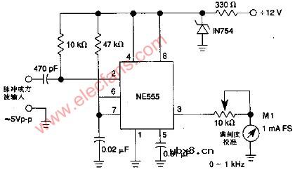 模拟式测速计电路Ⅰ