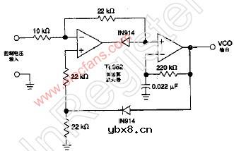简易TL082压控振荡器