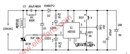 电热毯温控器电路及工作原理