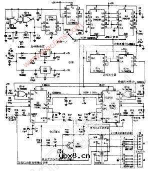 语音倒频加密电路