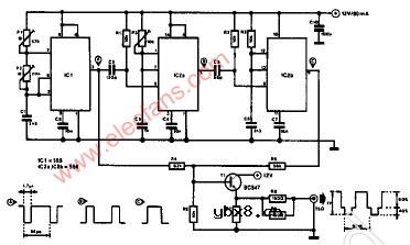 简易视频线条和条状信号发生器