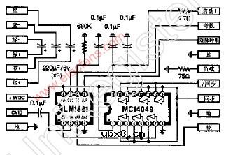 组合式同步分离装置和通用视频接口