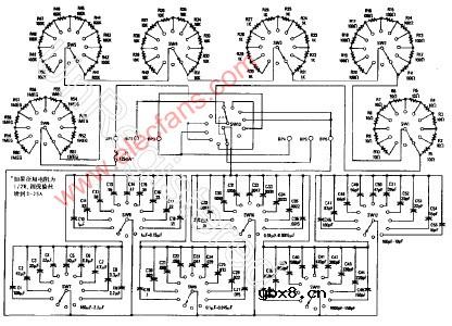 RC十进制电阻箱
