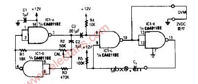单片集成电路电容测试仪