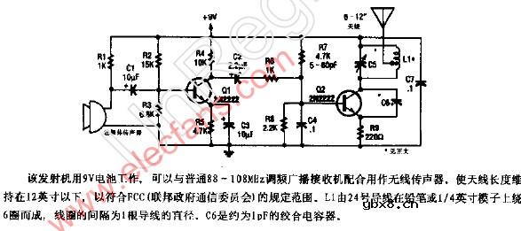 简易调频发射机