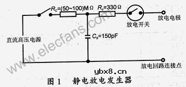 静电放电发生器及电路