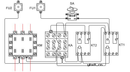 按时间的自动循环控制电路