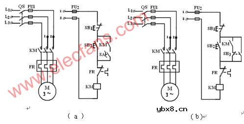 实现点动和长动的控制线路
