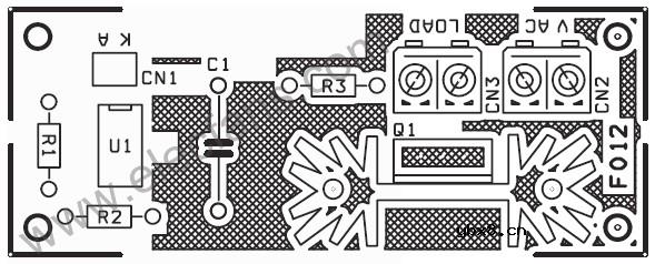 固态继电器开关电路,Solid state relay sw