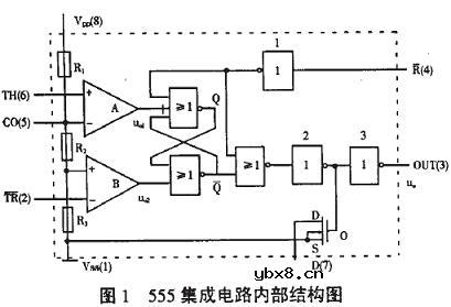 555时基电路应用和工作原理