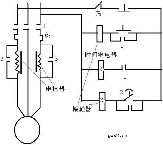 电抗降压起动电路