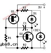LED或闪光灯电路--LED or Lamp Flasher