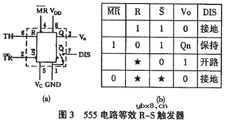 555时基电路应用和工作原理