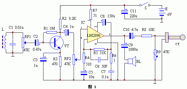 电话扩音录音装置电路及制作
