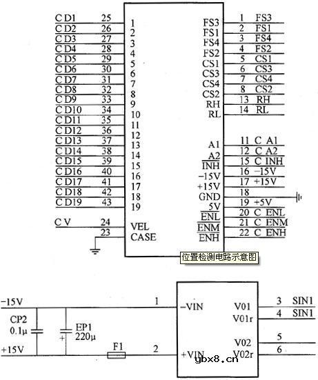 旋转变压器的位置检测电路