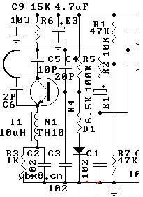 超再生接收电路原理