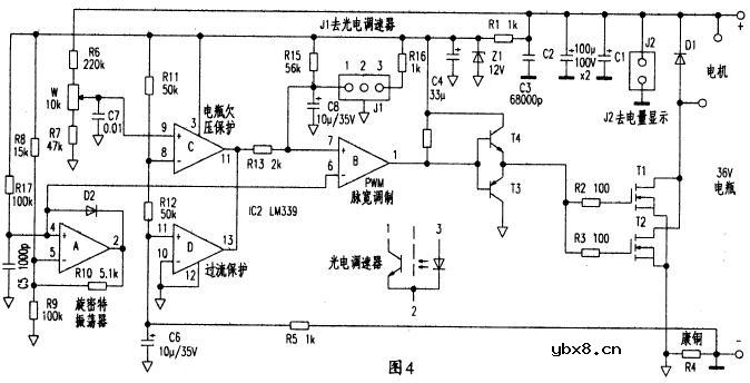 电动自行车控制器电路原理分析