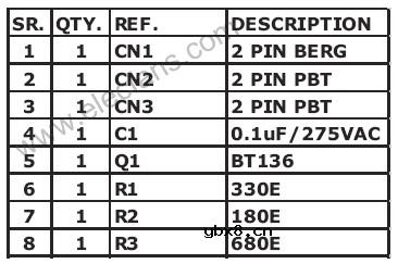 固态继电器开关电路,Solid state relay sw