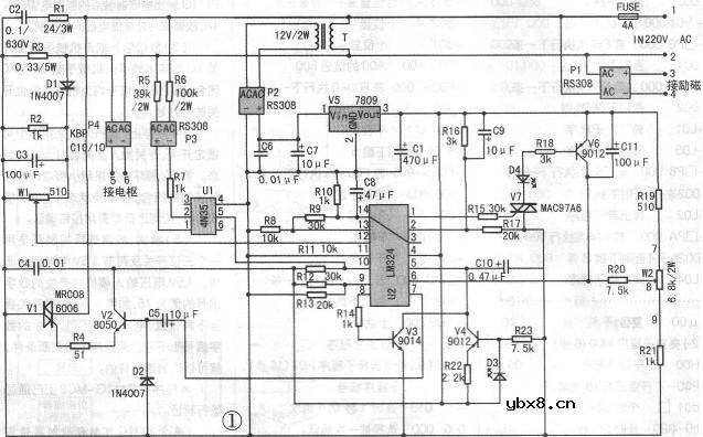 直流电机无级调速电路的制作原理