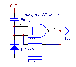 红外门电路2例 (Infrared gate 2)