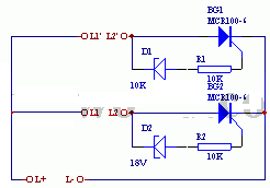 电话分线器电路