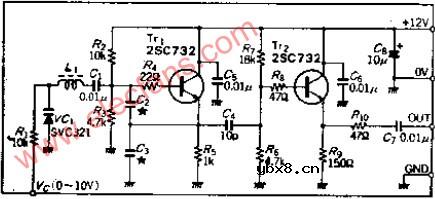 频率为3~30MHZ的高频VCO电路